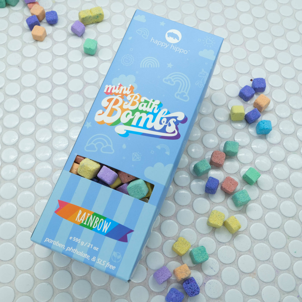 Mini Bath Bombs Box | Rainbow