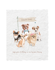 Birthday Paw-tay Dogs Card