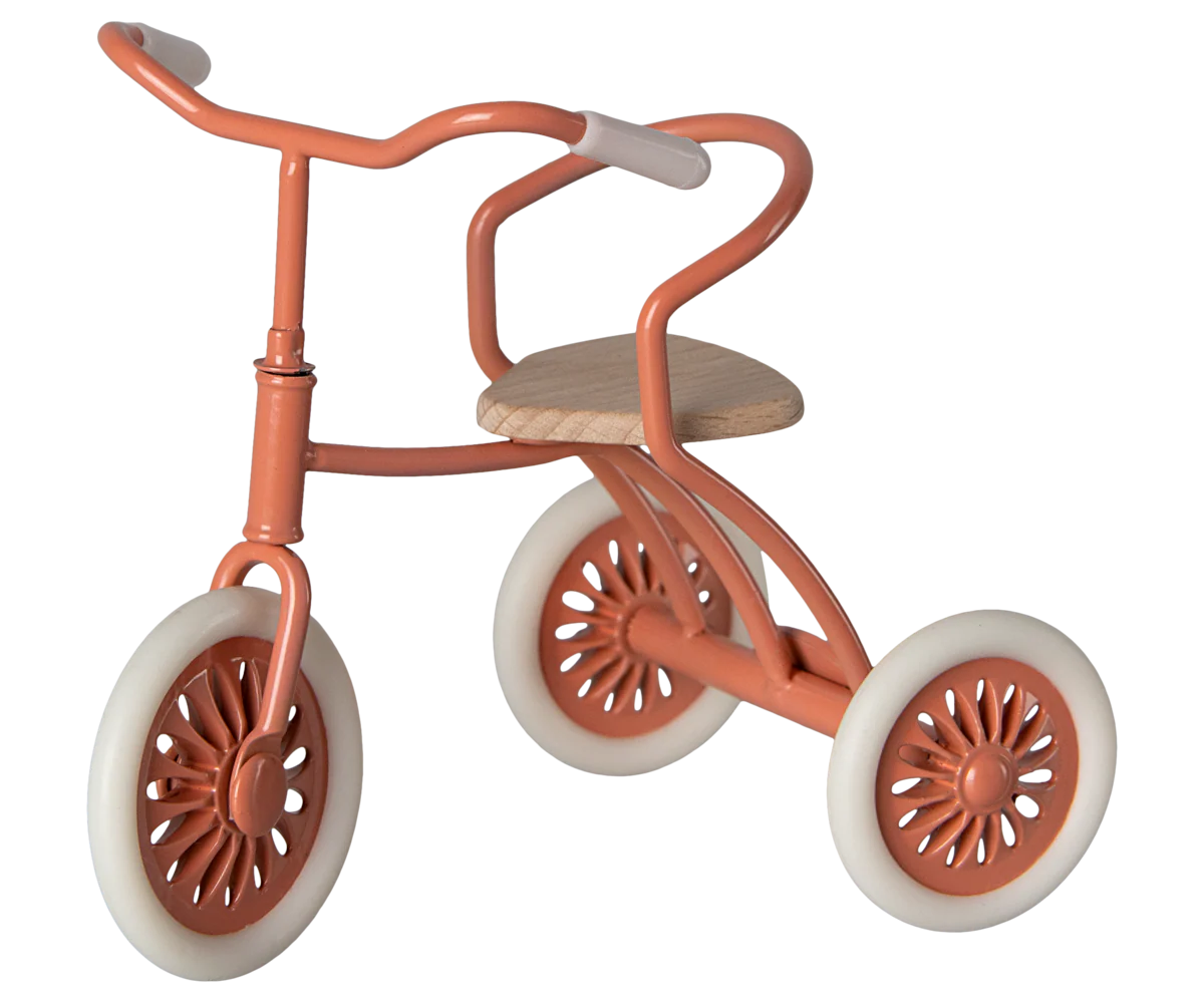 Maileg Abri à Tricycle Coral | Mouse