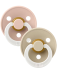 BIBS Pacifier Glow Colour | Blush/Vanilla