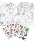 Colouring Book with Stickers | The Gardener