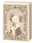 Sleepy/Wakey Baby Mouse in Matchbox | Blue
