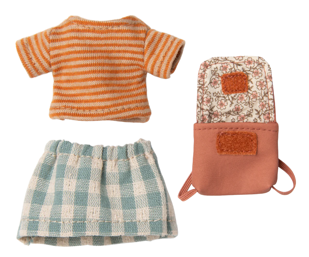 Tricycle Mouse with Rose Bag | Big Sister