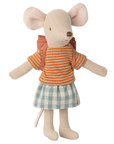Tricycle Mouse with Rose Bag | Big Sister