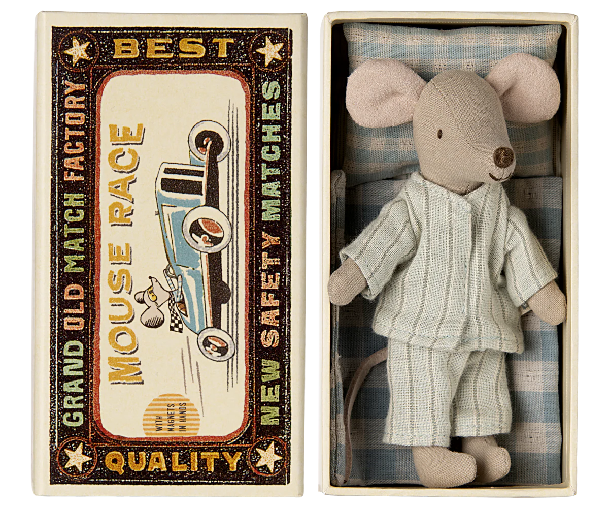 Maileg Big Brother Mouse in Matchbox | Mint