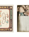 Twins Baby Mice in Matchbox