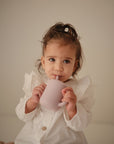 Silicone Training Cup & Straw | Soft Lilac