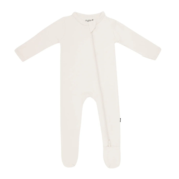 Zippered Footie | Oat