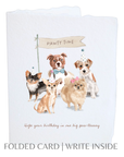 Birthday Paw-tay Dogs Card