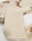 Corgi Print on Antique White Convertible Sleeper