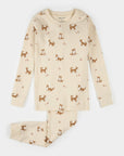 Corgi Print on Antique White PJ Set