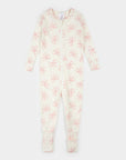 Bows Print on Ivory Convertible Sleeper