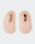 Rose Ribbed Swim Slippers