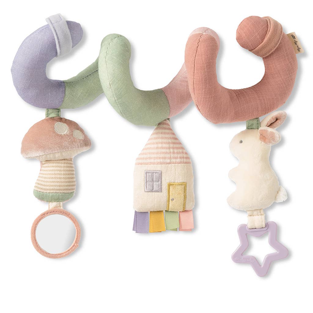 Spiral Car Seat Activity Toy | Pastel