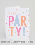 Let's Party Card