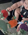 Spiral Car Seat Activity Toy | Veggie