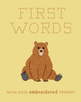 First Words with Cute Embroidered Friends
