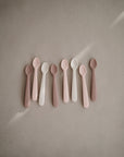 Silicone Feeding Spoons 2-Pack | Blush/Sand
