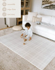 Padded Play Mat | Hop Scotch & Stone Check