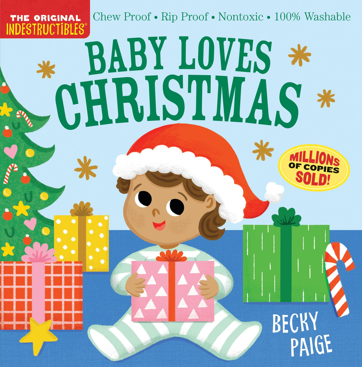 Indestructibles Baby Loves Christmas book cover