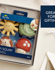 Itzy Squirt 4-Pack of Soft Bath Toys