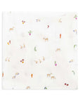 Organic Baby Muslin Swaddle | Little Farm