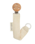 Pacifier Clip | Cream Corduroy