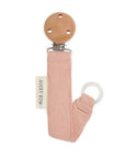 Pacifier Clip | Pink Corduroy