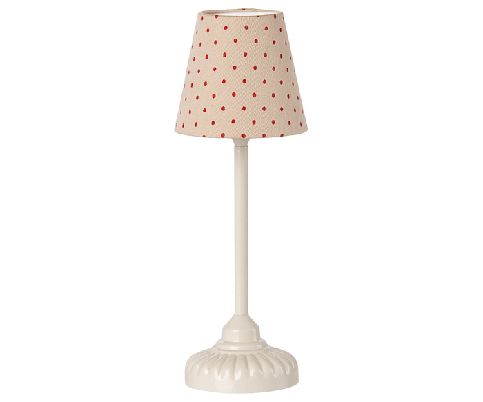 Maileg Vintage Floor Lamp, Sand | Mouse