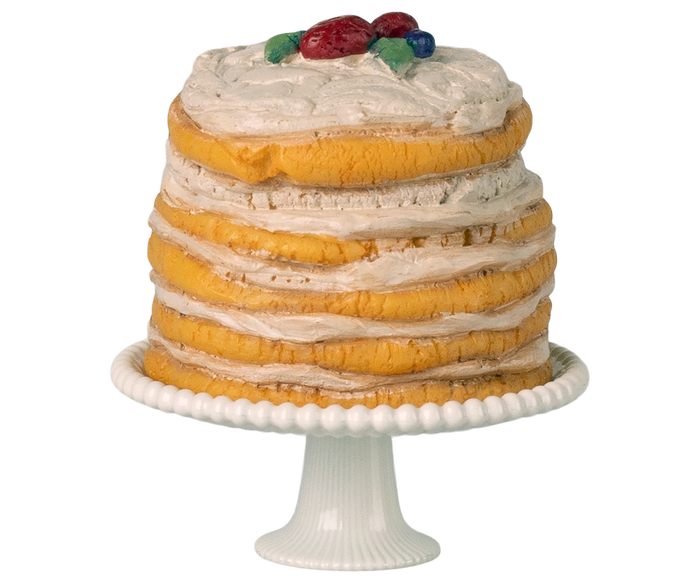 Maileg Party Cake and Cake Stand | Mouse