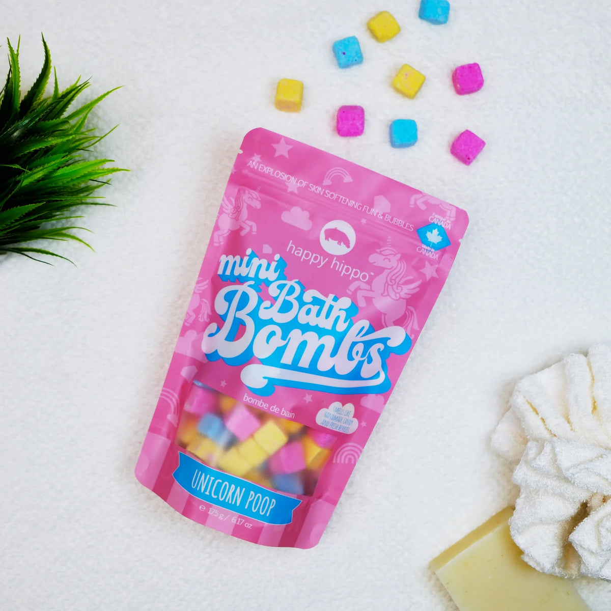 Mini Bath Bombs | Unicorn Poop
