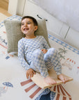 Two-Piece Bamboo Pajamas | Blue Check