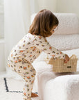 Two-Piece Ribbed Bamboo Pajamas | Fall Cottage