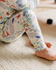 Two-Piece Ribbed Bamboo Pajamas | Under the Sea