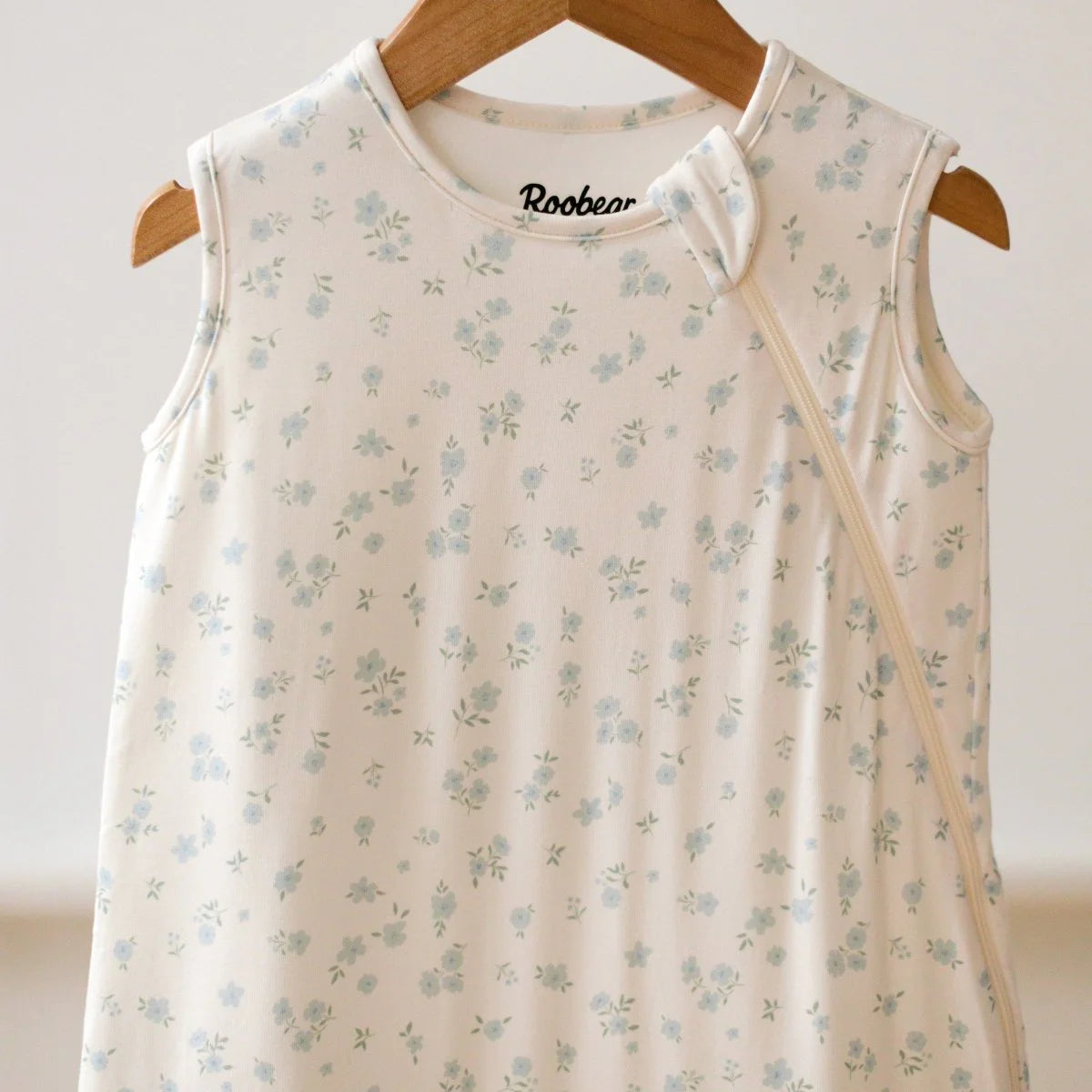 Roobear Bamboo Sleep Sack 1.0 TOG | Blue Flowers