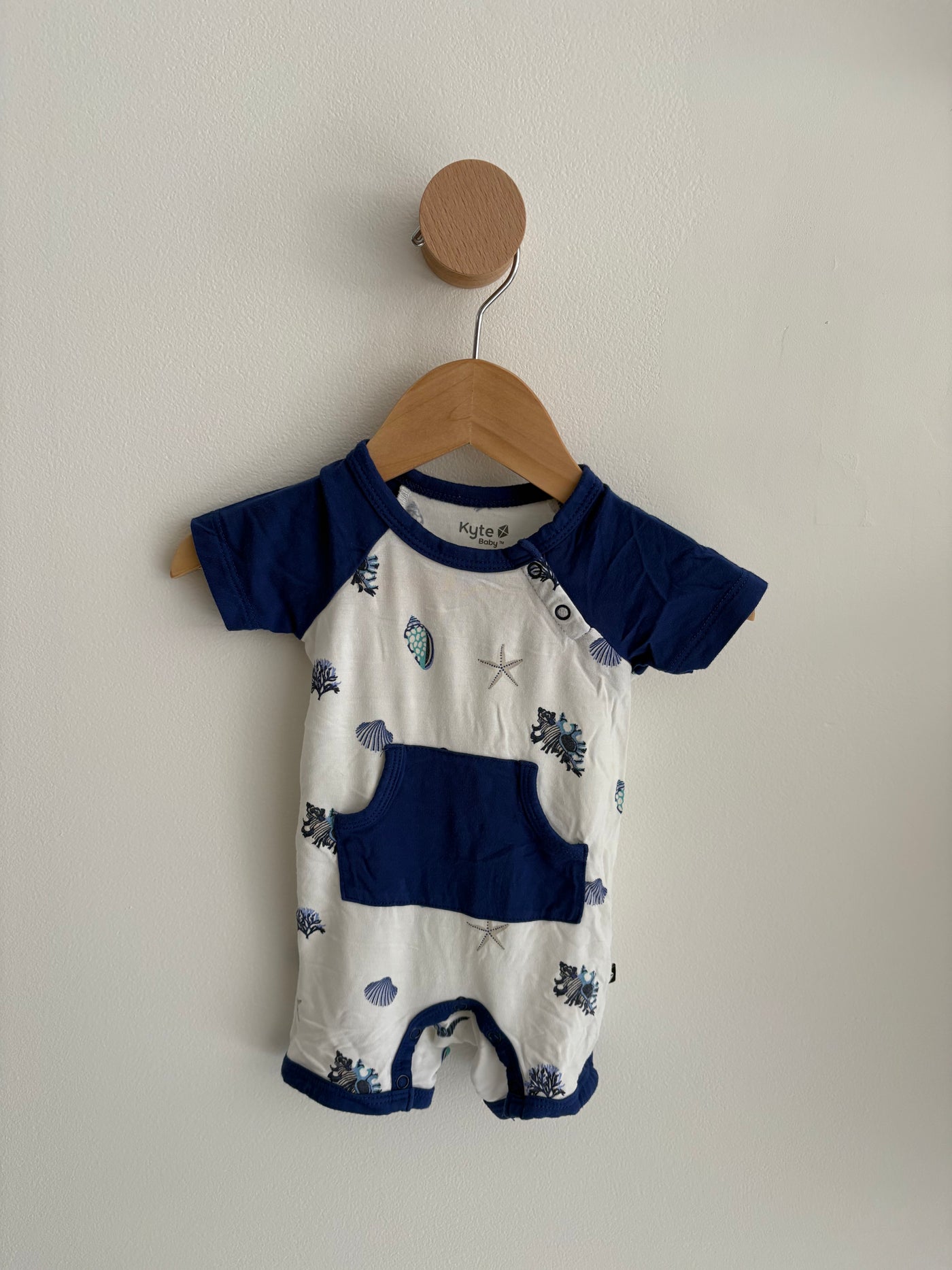 Kyte Baby Romper | Royal Shell 0-3M