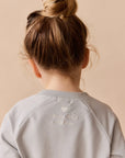 Organic Cotton Mimi Sweatshirt | Dawn Blue Sweetie