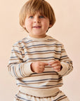 Organic Cotton Jalen Oversized Sweatshirt | Raynor Strip North Sea
