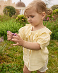Organic Cotton Muslin Alora Top | Sunshine