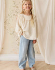 Organic Cotton Muslin Amira Blouse | Vintage Ditsy