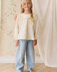 Organic Cotton Muslin Amira Blouse | Vintage Ditsy