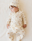 Organic Cotton Reese Zip Onepiece | Forest Friends