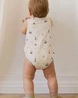 Organic Cotton Archie Playsuit | Sailing Day