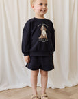 Organic Cotton Nash Sweatshirt | Eclipse Best Friends