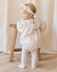 Organic Cotton Muslin Malia Playsuit | Emelia Pink
