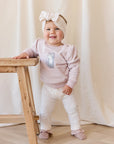 Organic Cotton Monroe Sweatshirt | Little Moon Soft Misty Rose