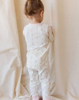 Organic Cotton Jude Long Sleeve Pyjama Set | Rose Trail