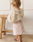 Organic Cotton Muslin Malia Playsuit | Emelia Pink
