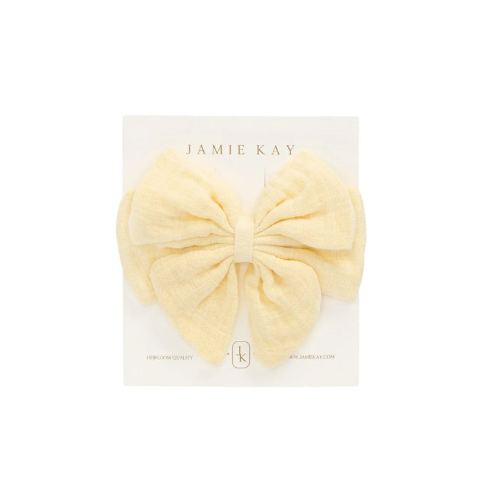 Jamie Kay Muslin Annalise Bow | Sunshine