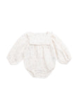 Organic Cotton Muslin Frances Playsuit | Pauline Pink